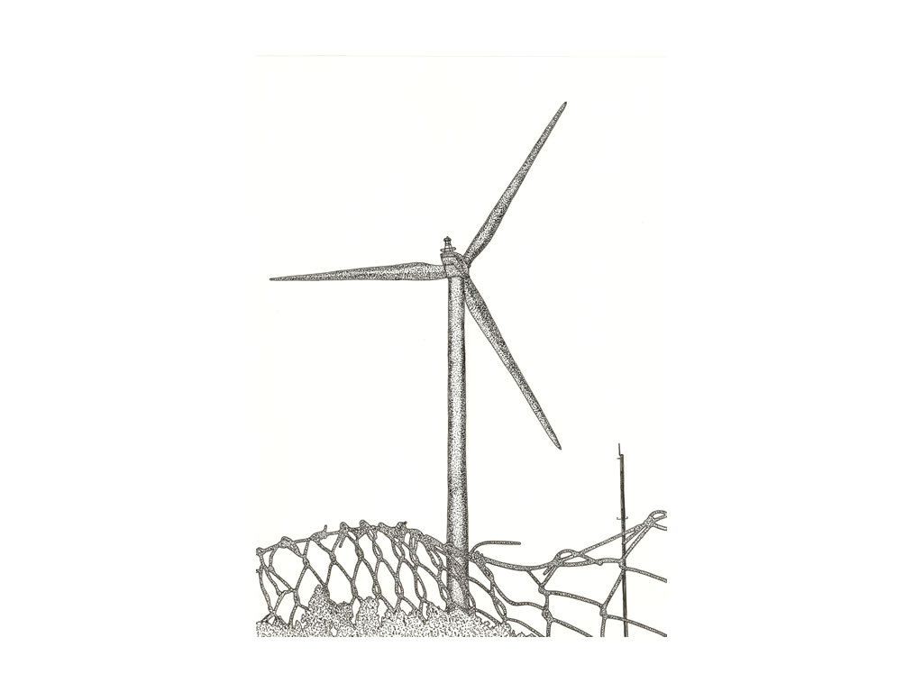 �N�o andas corrente nisto das aventuras; s�o gigantes, s�o; e, se tens medo, tira-te da�, e p�e-te em ora��o enquanto eu vou entrar com eles em fera e desigual batalha� (da s�rie Algures e distante), 2007