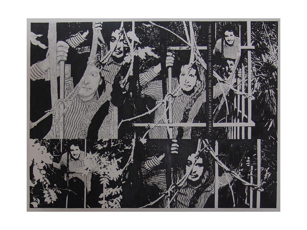 The bad artists imitate, the great artist steal, 2012